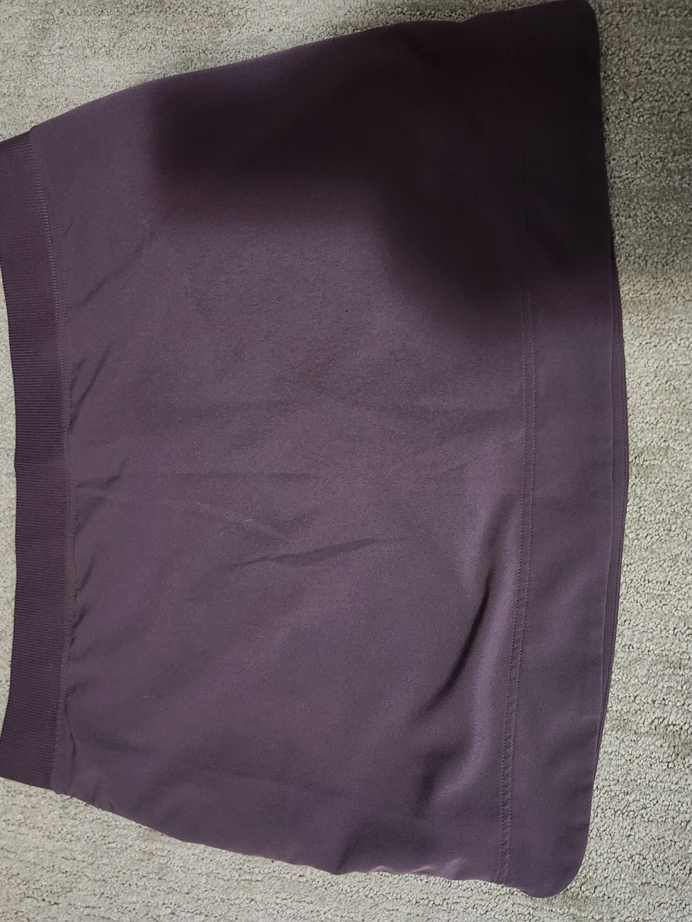 Women's Plum Stretch Knit Skirt